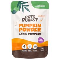 Pets Purest Pumpkin Powder for Dogs - 250g 100% Pure Pumpkin Powder Dog Food Topper, Naturally Rich in Prebiotics & Fibre for Dogs Gut Health & Healthy Stools