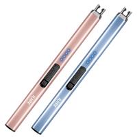 IUIRE Electric Arc Lighter - Windproof, Flameless, USB Rechargeable with LED Light for Candle, Camping, BBQ, Cooking