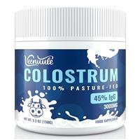 Veenuule Colostrum Powder 3000MG, with 60% Natural IgG (Immunoglobulins), Grass Fed Cow Colostrum, Non-GMO, Unflavored 50 Servings