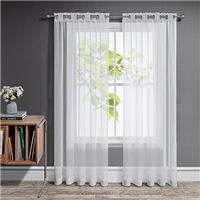 Joydeco Net Curtains for Windows - 2 Panels