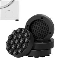 4 PCS Washing Machine Vibration Pads, 646415 mm Anti Vibra