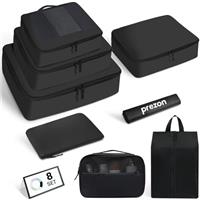 Prezon Packing Cubes for Suitcase, Lightweight Luggage Packing Organizers Packing Cubes for Travel Accessories