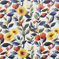 Self Adhesive Wallpaper Black,44 x 600 cm Black Floral Leaf