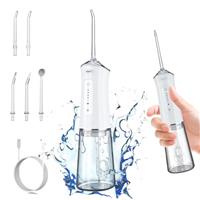 Portable Water Dental Flosser for Teeth Cordless Rechargeabl
