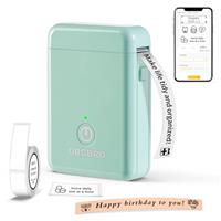 ORGBRO Label Maker Machine with Tape, X1 Portable Bluetooth Mini Label Printer for Organizing Storage
