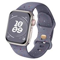 Joehwerr Sport Strap Compatible with Apple Watch Straps 40mm 41mm 38mm 42mm 44mm 45mm 46mm 49mm for Women Men, Recycled Plastic Soft Silicone Strap Band for iWatch SE Series 10 9 8 7 6 5 4 3 2 1 Ultra
