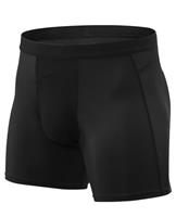 Niksa 1 or 2 or 3 Pack Mens Sports Underwear Gym Running Boxers Shorts Trunks,Black