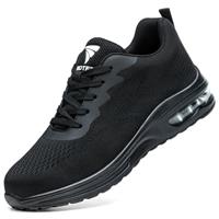 VAVOBIS Safety Trainers Men Womens Safety Shoes with Steel Toe Cap Trainers Non Slip Lightweight Work Trainers Breathable Puncture Proof Work Shoes