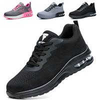 VAVOBIS Safety Trainers Men Womens Safety Shoes with Steel Toe Cap Trainers Non Slip Lightweight Work Trainers Breathable Puncture Proof Work Shoes