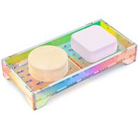 NiHome 2-Pack Kitchen Cabinet Door Storage Box,Wall Mounted