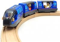 Zuoan Battery Operated Locomotive Train for Wooden Tracks, M