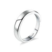 ALEXCRAFT Ring Silver 925 Women Men Open Adjustable Gifts for Girlfriend Mom Girls Valentine's Day