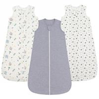 LILBESTIE Baby Sleep Bag 0.5 TOG, 100% Cotton Summer Sleeping Bag Baby Sleep Sack Baby Sleepsuits 0-18 Months