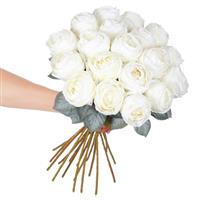 Kisflower 10pcs artificial roses
