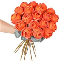 Kisflower 10pcs artificial roses