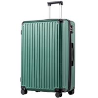 COOLIFE Suitcase Trolley Carry on Hand Cabin Luggage Hard Shell Suitcase Lightweight ABS Material with TSA Lock Telescopic Handle and 4 Dual Spinner Wheels