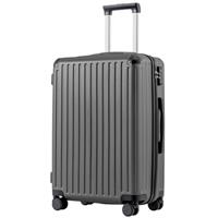 COOLIFE Suitcase Trolley Carry on Hand Cabin Luggage Hard Shell Suitcase Lightweight ABS Material with TSA Lock Telescopic Handle and 4 Dual Spinner Wheels