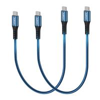 USB C to C 60W PD Fast Charging Cable - Compatible with iPhone 15, MacBook, iPad, Galaxy S23 Ultra, Huawei Mate 60