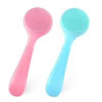 Silicone Face Scrubber,2 Pcs Face Exfoliator Brush Facial Cl
