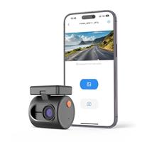 Tiny Dash Cam, KAWA 1296P QHD Mini Car Camera Dash Cam - Voice Control