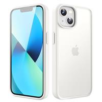 TIIXXA Matte Case for iPhone 15 Pro Max Case 6.7-Inch, Shockproof Drop Protection, Frosted Translucent Back Phone Cover, Anti-Fingerprint (Natural Titanium)
