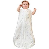 LILBESTIE Baby Sleep Bag 0.5 TOG, 100% Cotton Summer Sleeping Bag Baby Sleep Sack Baby Sleepsuits 0-18 Months
