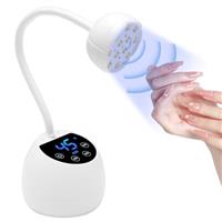 CGBE UV Nail Lamp with Smart Sensor and LCD Display, 12 Beads UV Light for Nails with 4 Modes, 36W Led Nail Lamp with USB Charging Cable in Salon Or DIY at Home