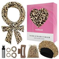 weiwei Velvet Heatless Curlers Rollers Headband -Style 3