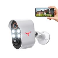 SUNNYJANE Security Cameras Wireless Outdoor, 1080P Battery Power WiFi Surveillance, Indoor Home Camera with 2-Way Audio, Smart AI Human Detection, Color Night Vision, Cloud Storage