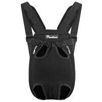 Adjustable Pet Carrier Backpack, Pet Front Dog Carrier Backpack, Legs Out, Easy-Fit for Hiking Traveling for Small Medium Dogs, Medium Travel Bag