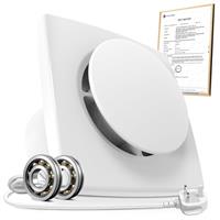 SBONNI Extractor Fan Bathroom with Switch - Upgraded Silent, Powerful and Energy-Efficient Ventilation Fan for Window, Wall, and Ceiling - Ideal for Bathroom, Shower, Toilet, Attic