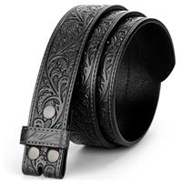 BELTROAD Western Leather Belt Strap for Men Women Cowboy Cowgirl Leather Mens Belts for Jeans Birthday Christmas Belt Gifts