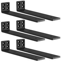 MLOQI Floating Shelf Bracket Heavy Duty, Wall Shelf Brackets