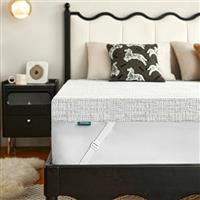 Bacalar Matratzentopper fr tiefen Schlaf, Kaltschaum Topper, Mattress Topper Gelschaum Boxspringbett 7 Hhe