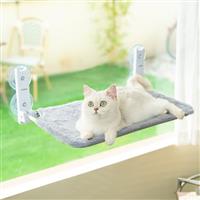 CATISM Foldable Cat Window Bed Hammock up to 20 kg, Reinforced Cat Window Perch with Strong Suction Cup