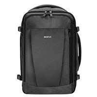 ECOHUB Ryanair Cabin Bag 40x20x25 Underseat Travel Bag 9 Pockets Hand Luggage Backpack Recycled PET Eco Friendly Rucksack for Women & Men Carry on Bag with USB Port, 20L,