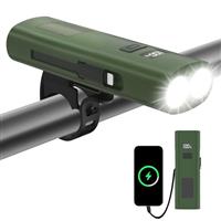 2024 NEW Bike Lights Front LED Torch, 1000LM Super Bright & 22 Hrs Rechargeable Lightweight - Bicycle Lights IPX4 Waterproof 6 Modes Road Mountain Cycling Fishing Woking at Night