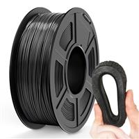 TECBEARS TPU Flexible Filament 1.75mm, 3D Printer Filament TPU Hardness 95A, Dimensional Accuracy +/- 0.03mm, 1KG Spool(2.2LBS)