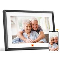 KODAK Digital Photo Frame 10 Inch, No WiFi Digital Picture Frame with Remote Control, Electronic Digital Frame with 1280*800 High Resolution IPS Screen, Images/Videos/Music Player, Auto Switch ON/OFF
