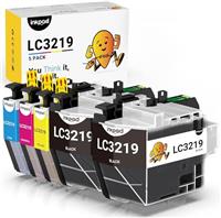 iNKPAD LC3219XL Compatible Ink Cartridges for Brother MFC-J5330DW Brother MFC-J6930DW MFC-J6530DW MFC-J5730DW MFC-J5335DW MFC-J6935DW MFC-J5930DW (2Black 1Cyan 1Magenta 1Yellow,5 Pcs)