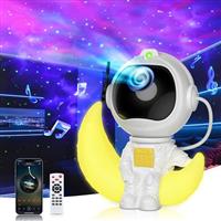 VUENICEE Astronaut Galaxy Nebula Star Projector with Timer and Remote Control, USB Powered Spaceman Light, for Children and Adults