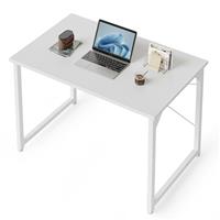 CubiCubi Computer Desk Home Office Laptop Desk Study Writing Table, Modern Simple Style,