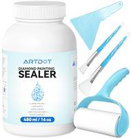 ARTDOT 480 ML Diamond Art Sealer Kits for Adults, Crystal Art Large Capacity Glue as Diamond Painting Accessories and Jigsaw Puzzles Tools