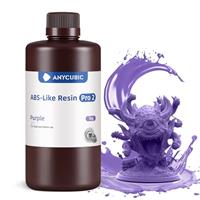 ANYCUBIC ABS-Like Resin Pro 2, 3D Printer Resin with Enhanced Strength and Toughness, High Precision and Minimal Shrinkage 3D Resin, Widely Compatible with All Resin 3D Printers(White,1kg)