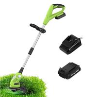 Kalamotti Home and Garden Cordless Hedge Trimmer - 20V 2.0A Electric Hedge Cutters - Lightweight Cutter Bush Trimmer, Blade Length 51cm 20" Dual-Action Blade with Charger (1PCS Battery)