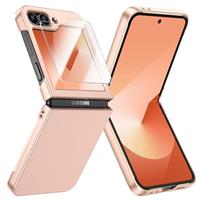 Doeshine for Samsung Galaxy Z Flip 6 Case Ultra Slim, Full Body Cover with Built-in Screen Protector, Thin Slim Fit Phone Case, Lightweight Skin-Friendly, Hard PC Protective Cover for Z Flip 6