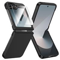 Doeshine for Samsung Galaxy Z Flip 6 Case Ultra Slim, Full Body Cover with Built-in Screen Protector, Thin Slim Fit Phone Case, Lightweight Skin-Friendly, Hard PC Protective Cover for Z Flip 6