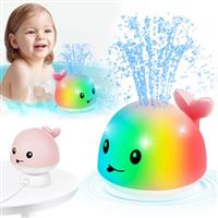 Upgraded Baby Whale Bath Toy with Charging Dock