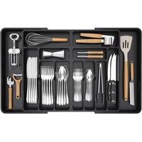 Lifewit Extra Large Cutlery Drawer Organiser, Expandable to 36 Inches Utensil Tray for Kitchen
