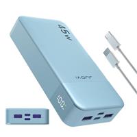 JUOVI Fast Charging Power Bank, 20000mAh 45W Portable Charger, Super Fast Charging with LED Display Portable Phone charger, USB C Power bank for MacBook, iPhone 15 14 13 Pro Samsung S24